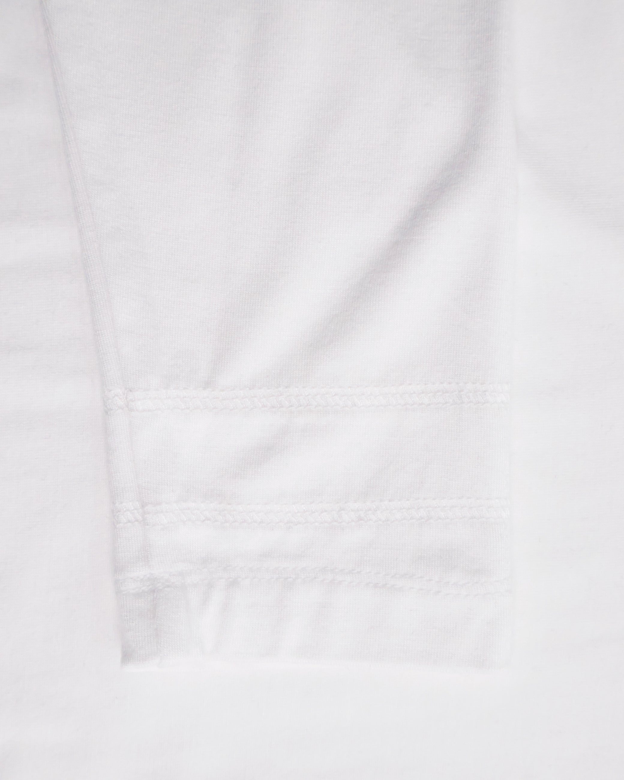 Buttoned Neck Hoodie -  White