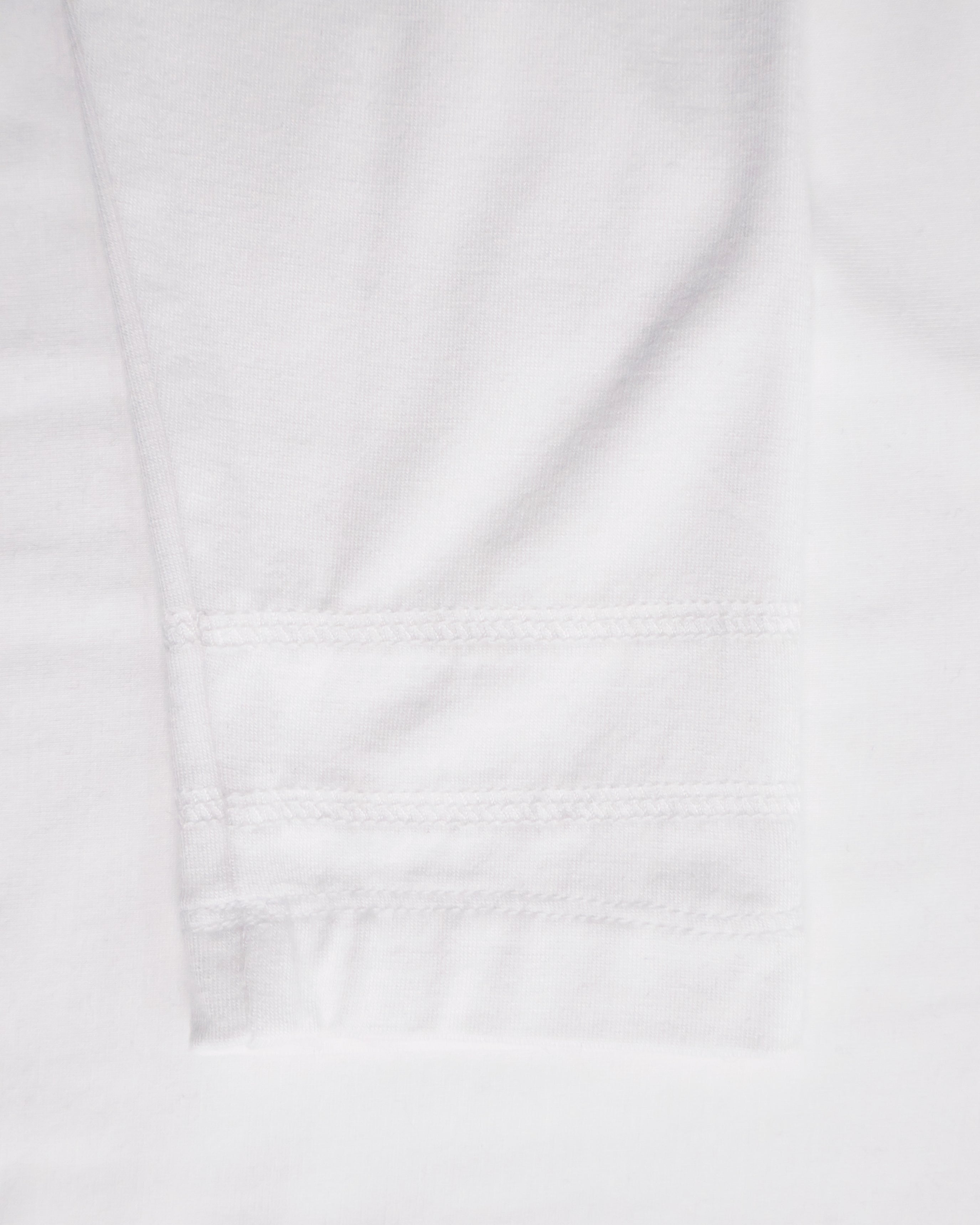 Buttoned Neck Hoodie -  White