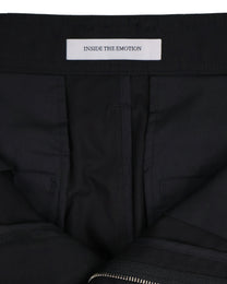Leather Pocket Pants - Black