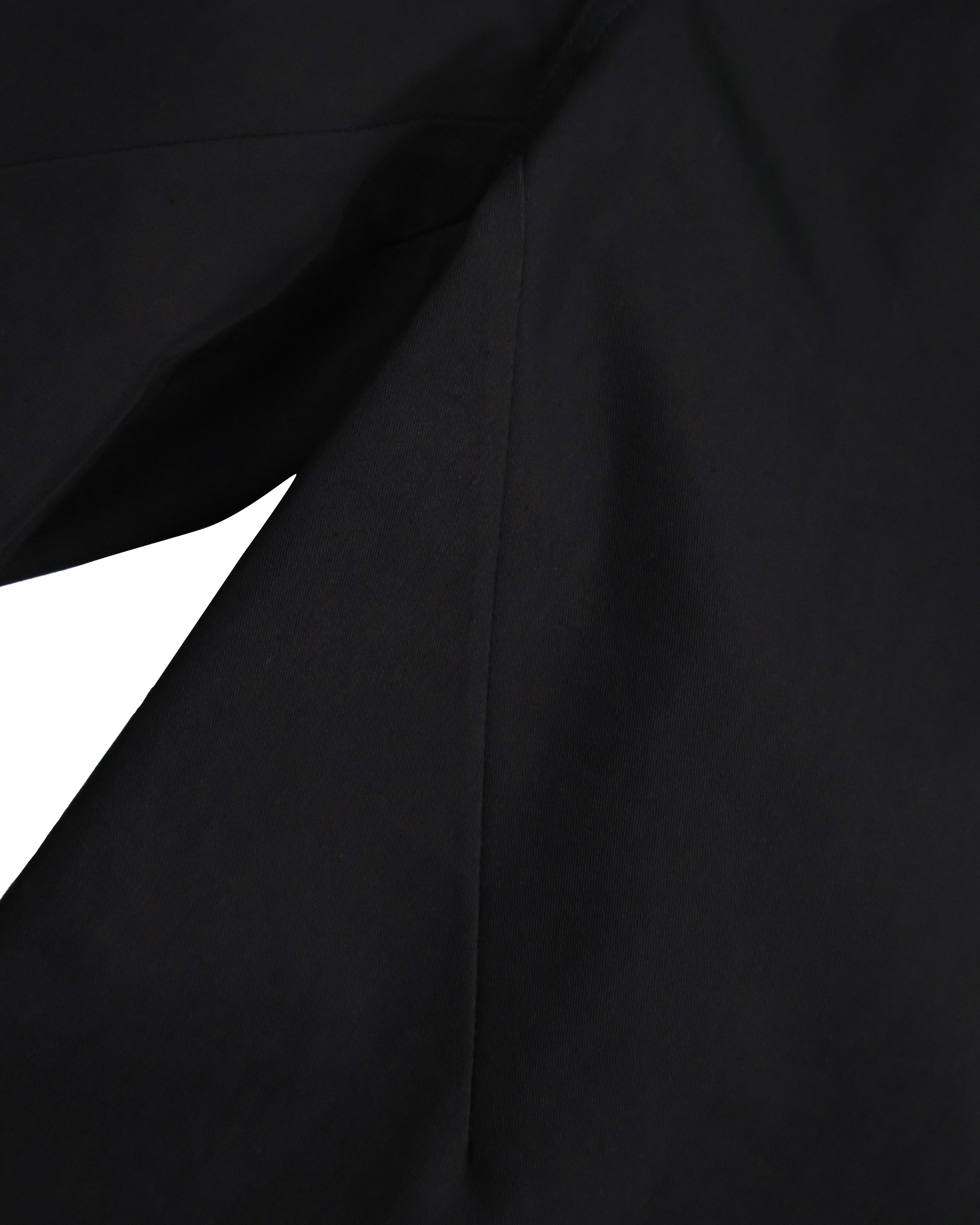 Leather Pocket Pants - Black