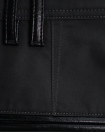 Leather Pocket Pants - Charcoal