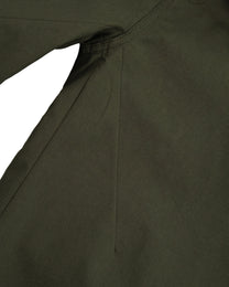 Leather Pocket Pants - Deep Olive