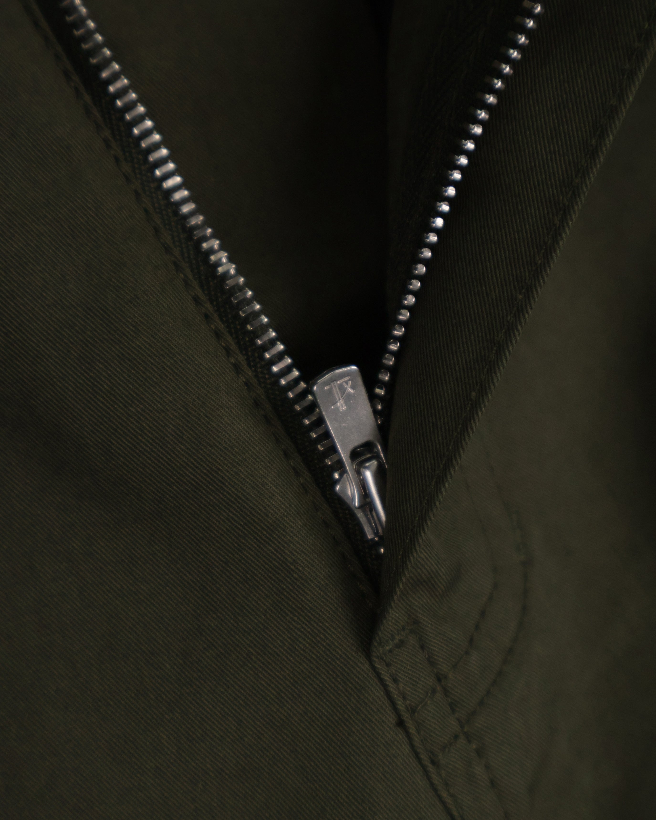 Leather Pocket Pants - Deep Olive