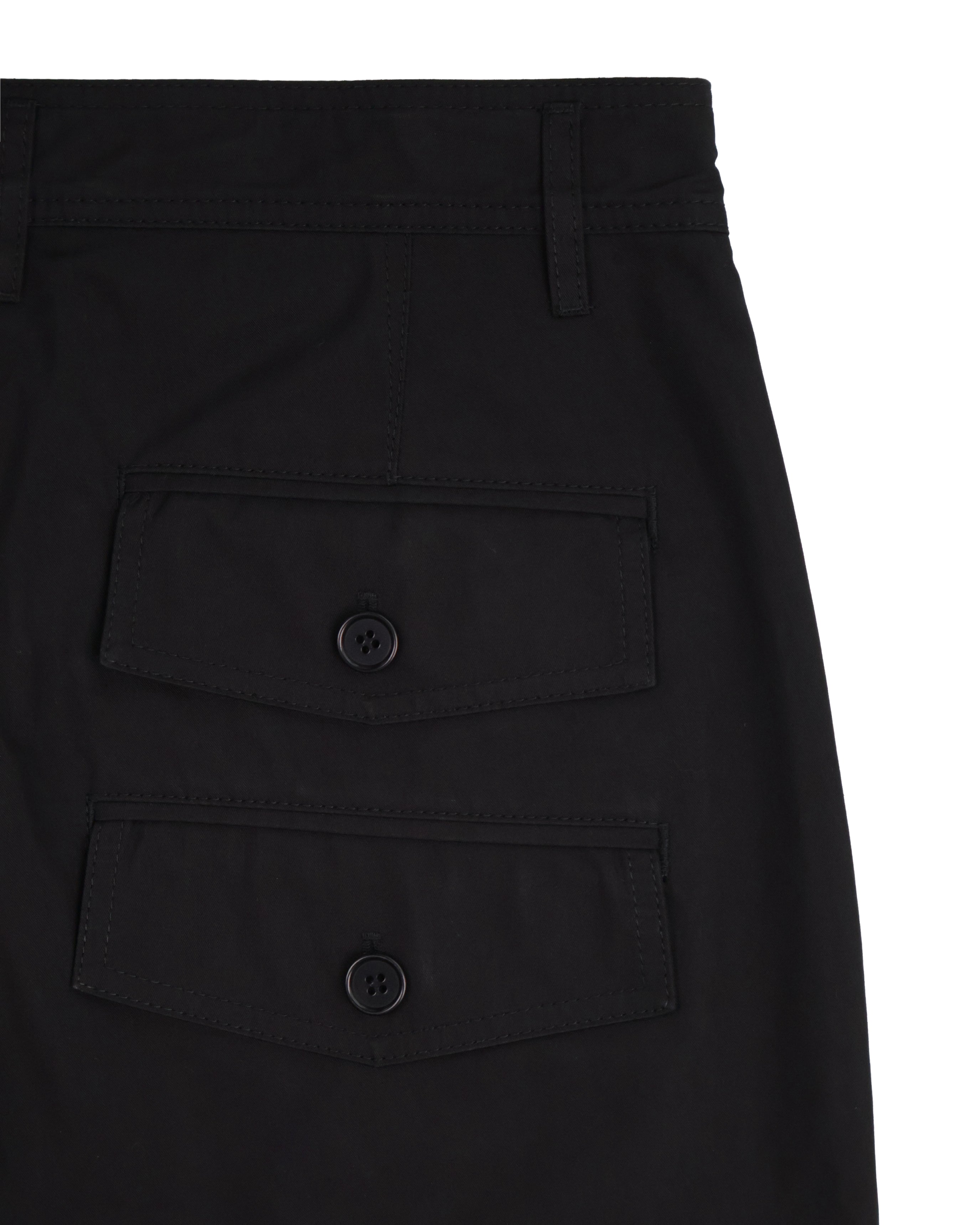 Back Pocket Pants - Black