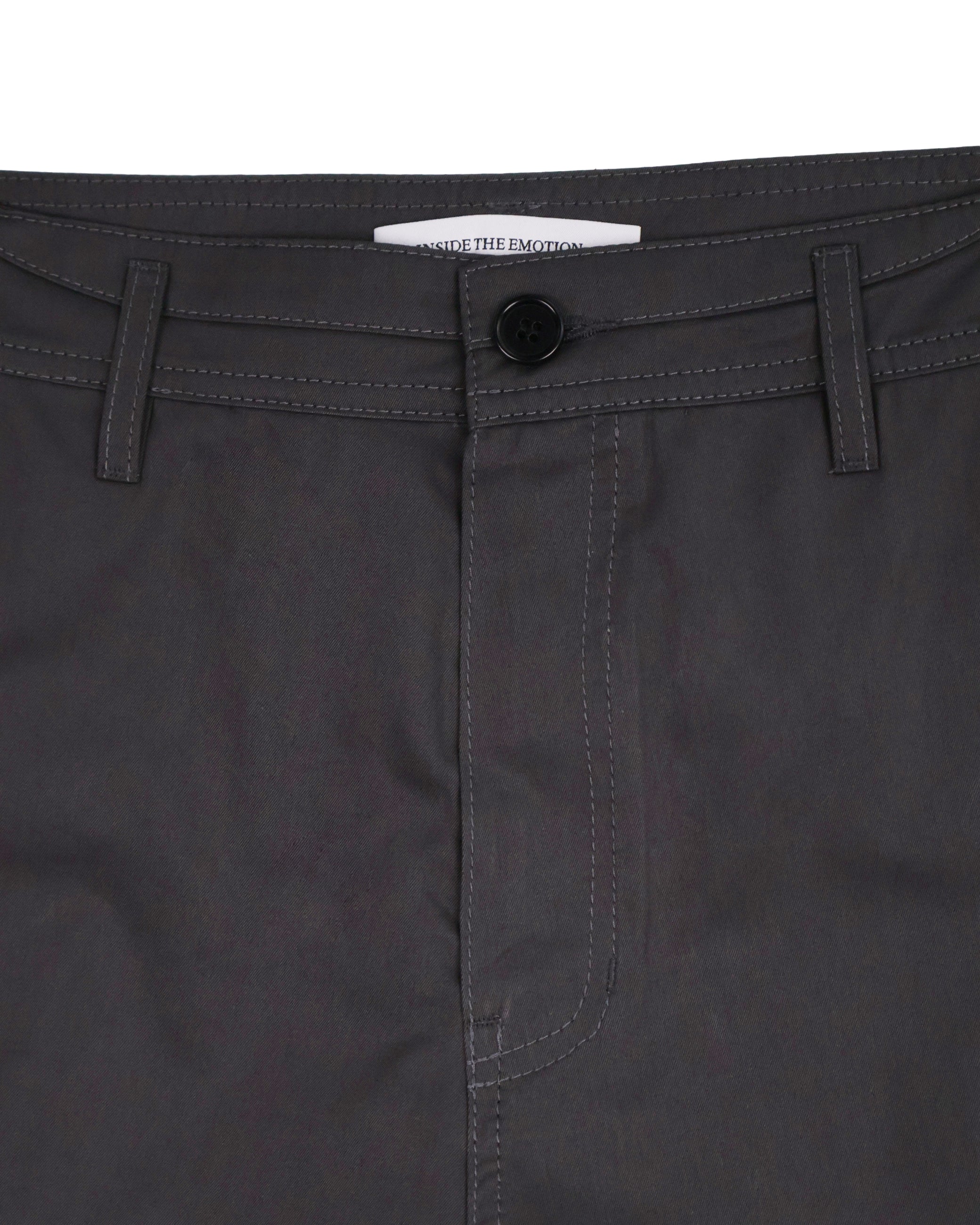 Back Pocket Pants - Charcoal