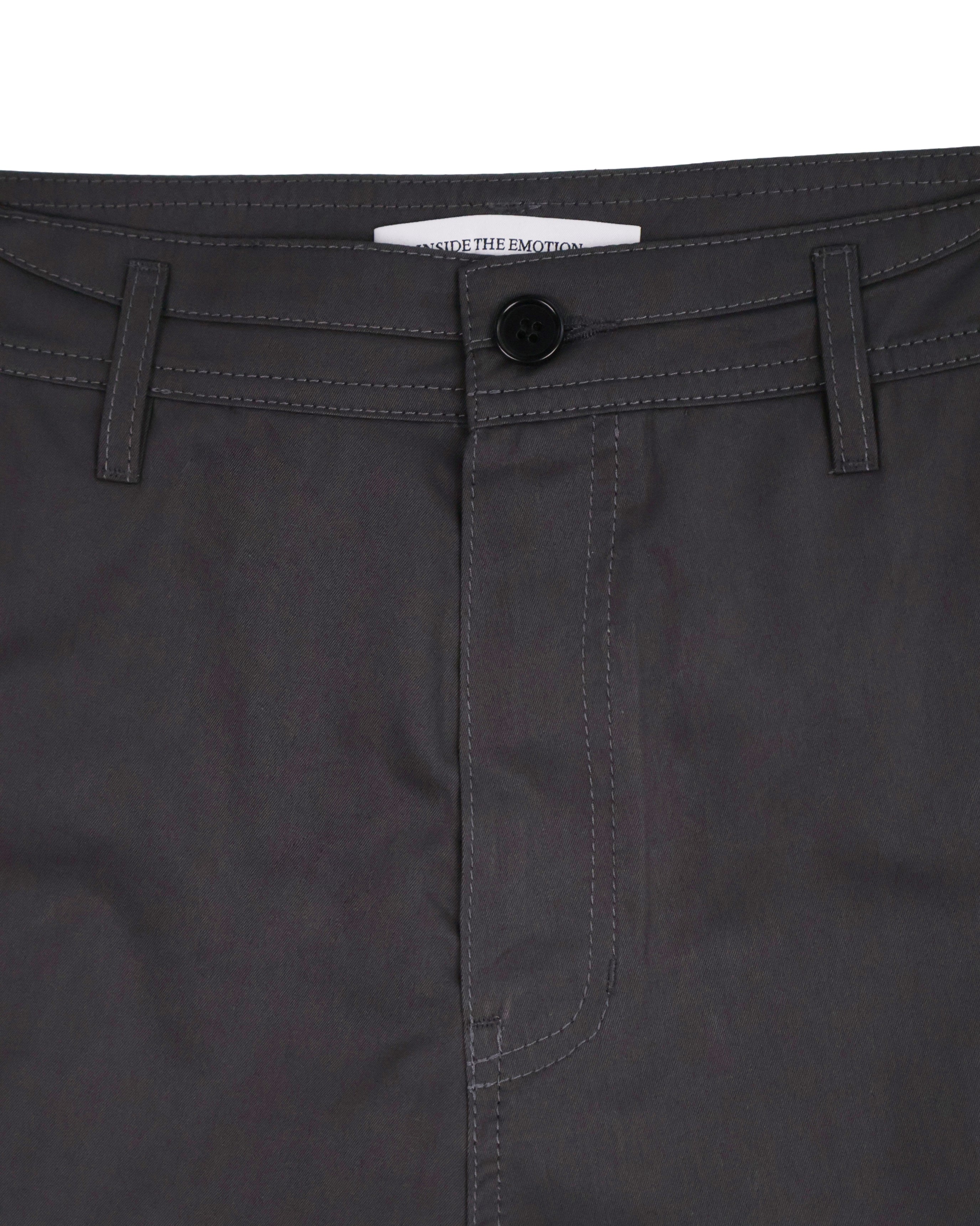 Back Pocket Pants - Charcoal