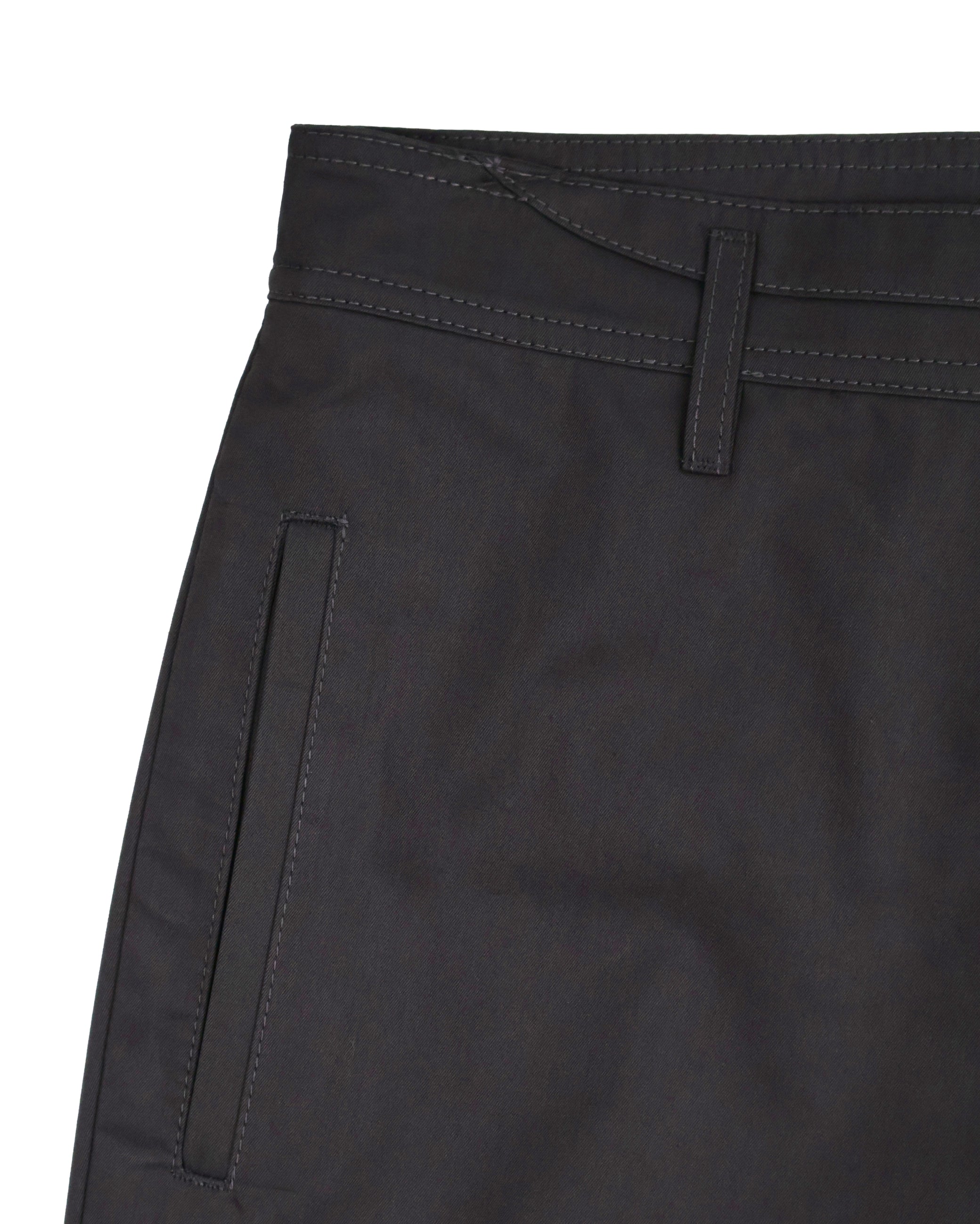 Back Pocket Pants - Charcoal