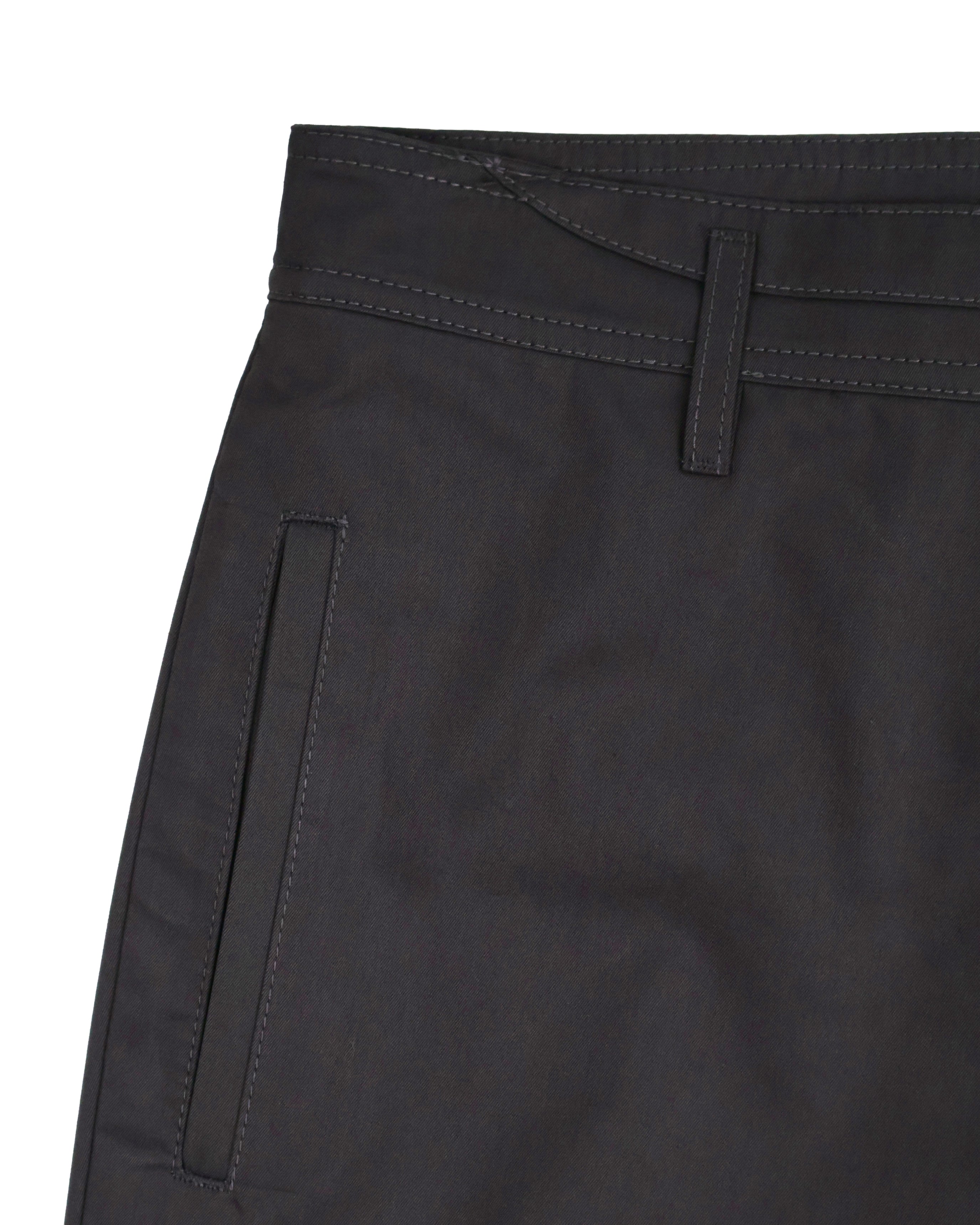 Back Pocket Pants - Charcoal