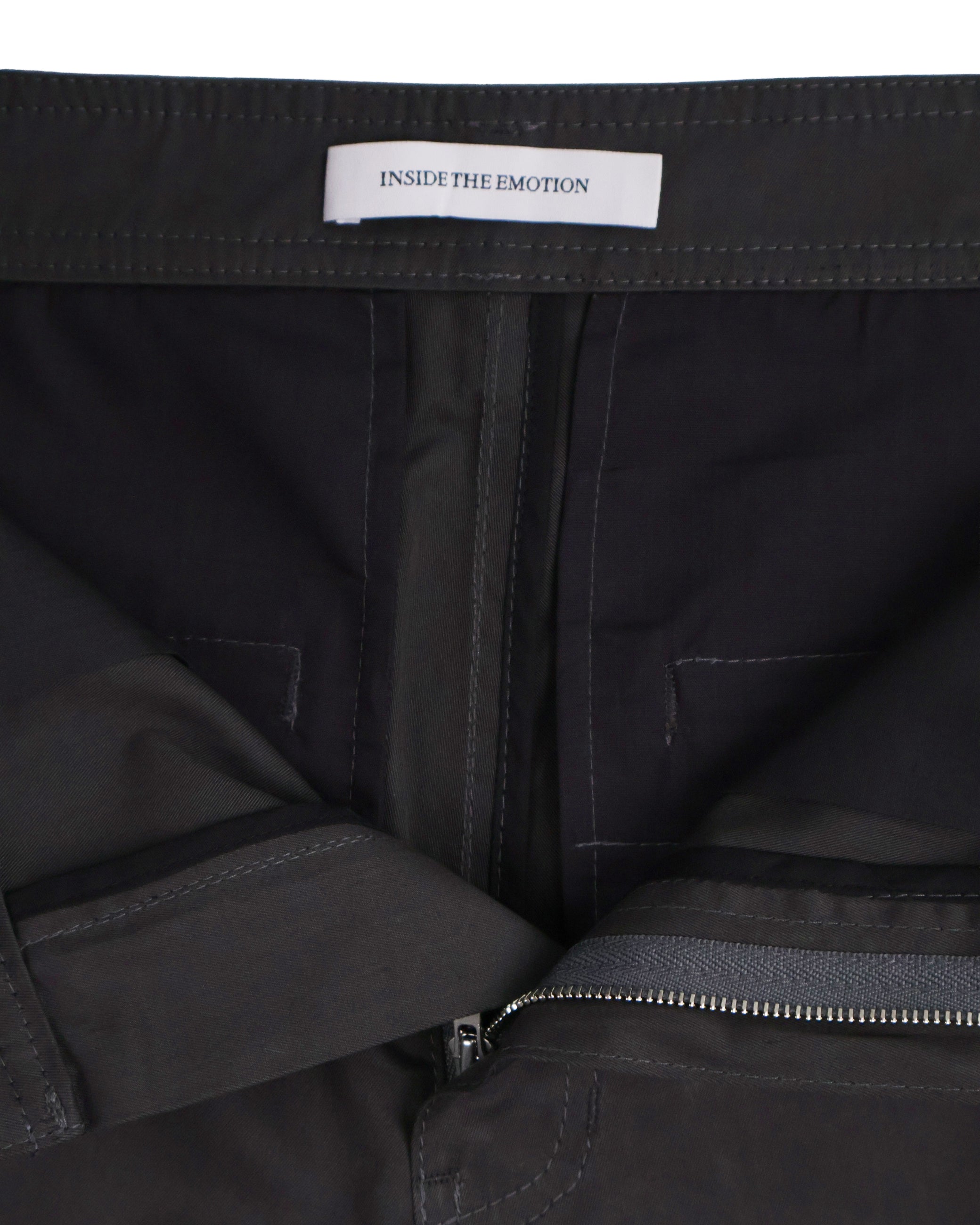 Back Pocket Pants - Charcoal