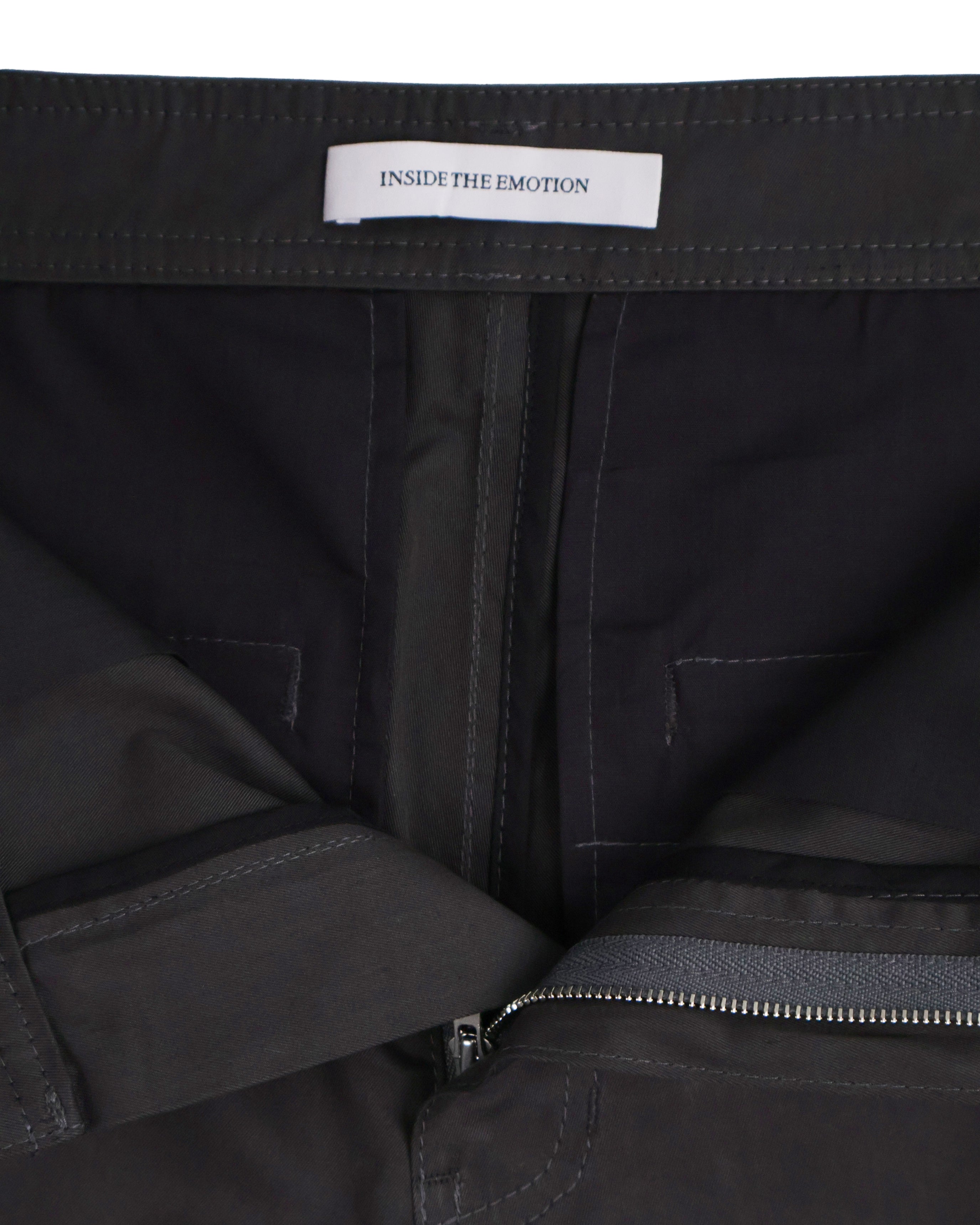Back Pocket Pants - Charcoal