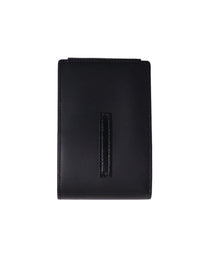 Leather Wallet - Black &amp; Black