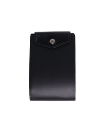Leather Wallet - Black &amp; Black