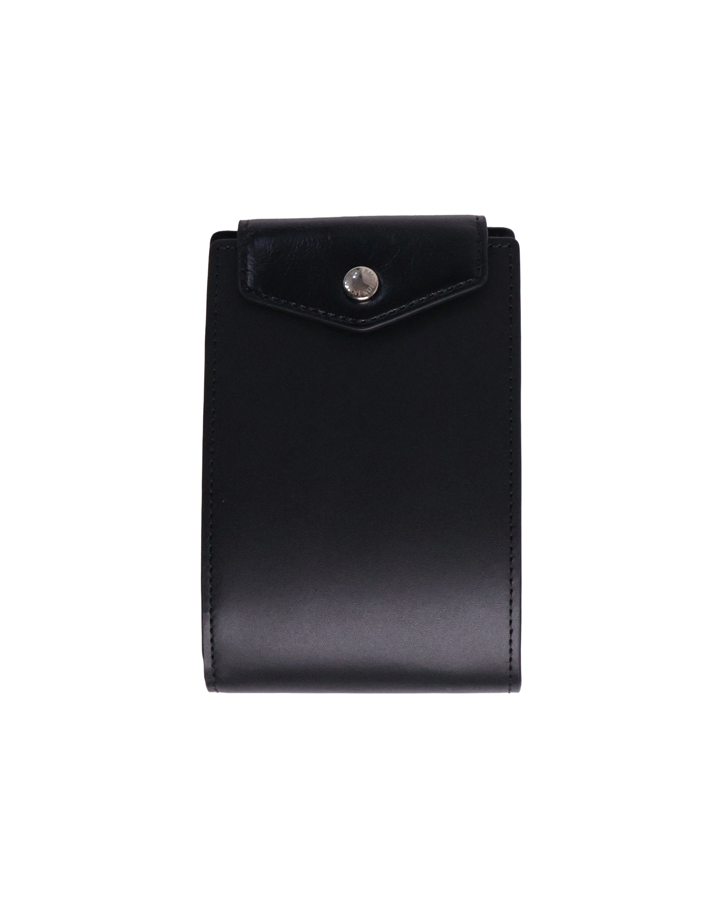 Leather Wallet - Black &amp; Black