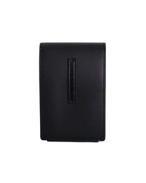 Leather Wallet - Black &amp; Black